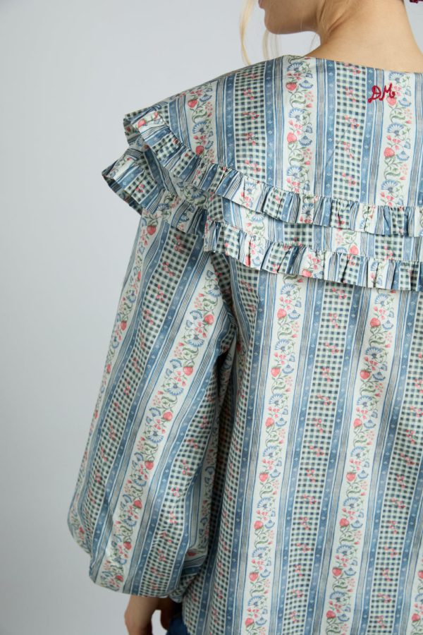 lois blouse - wallpaper floral - Image 5