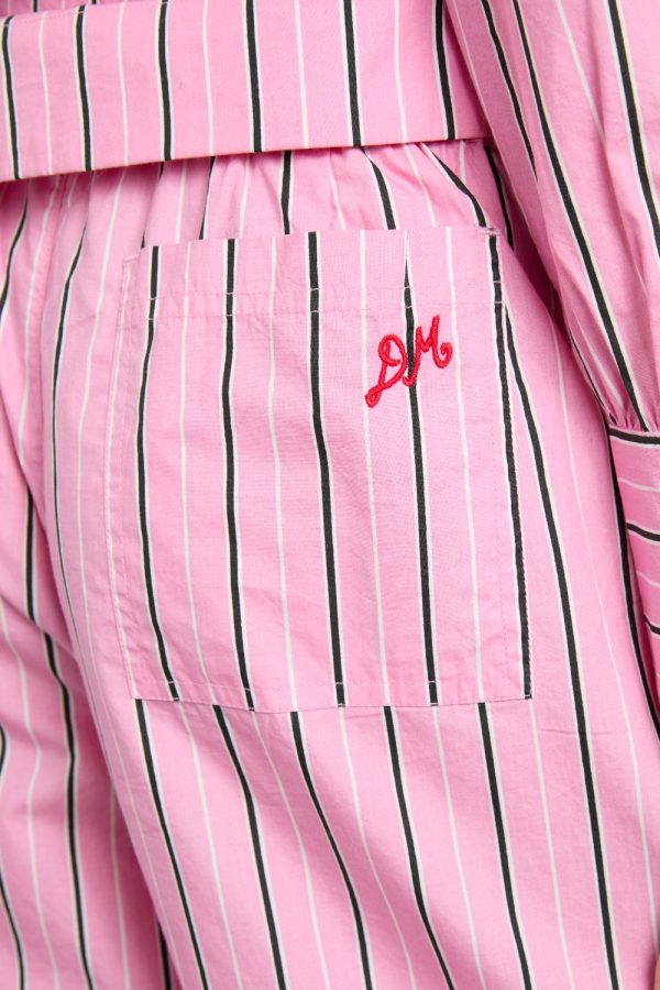 jorja trousers - pink bold stripe - Image 6