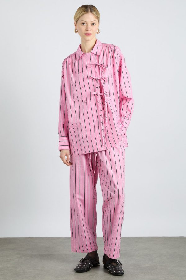 carmy shirt - pink bold stripe - Image 2