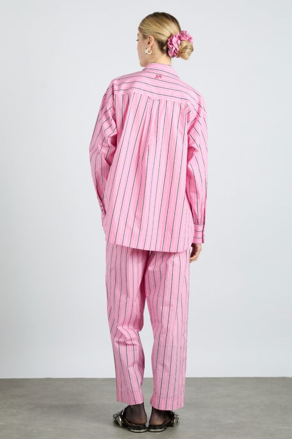 carmy shirt - pink bold stripe - Image 3