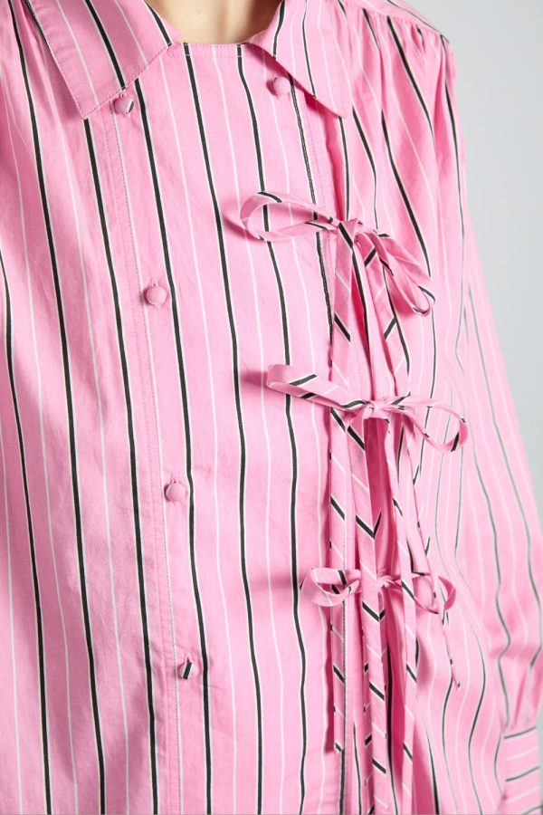 carmy shirt - pink bold stripe - Image 4