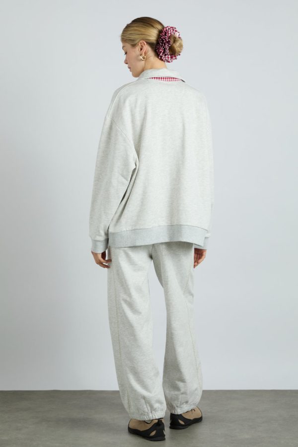felix jogger - ice grey marl - Image 3