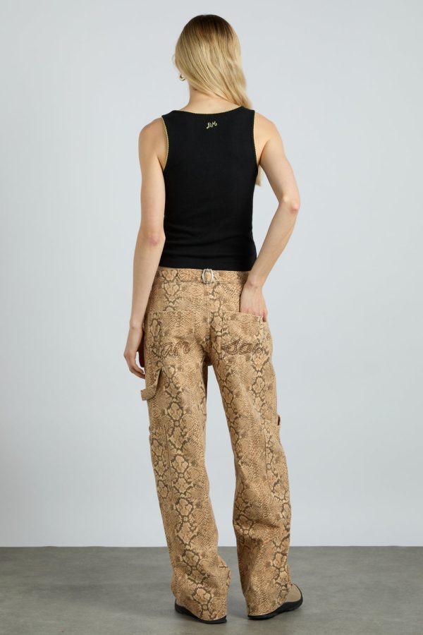 salome pointelle cami - black - Image 4