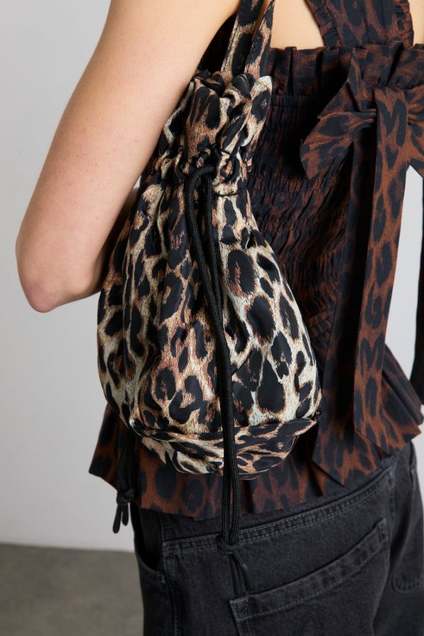 pouch bag in leopard - Image 3