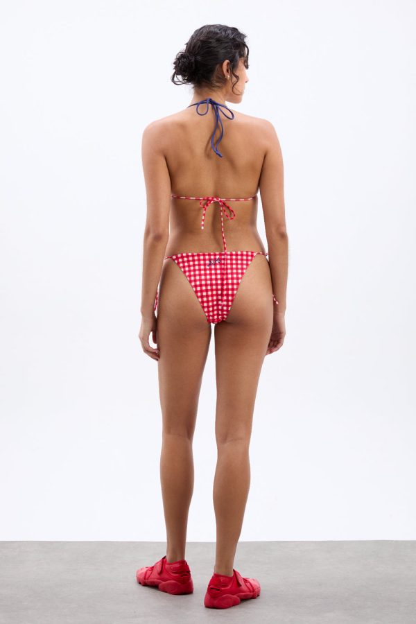tie side bikini bottoms - cherry pie - Image 2