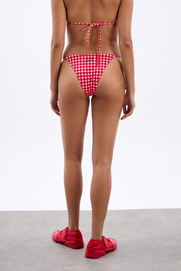 tie side bikini bottoms - cherry pie - Image 5