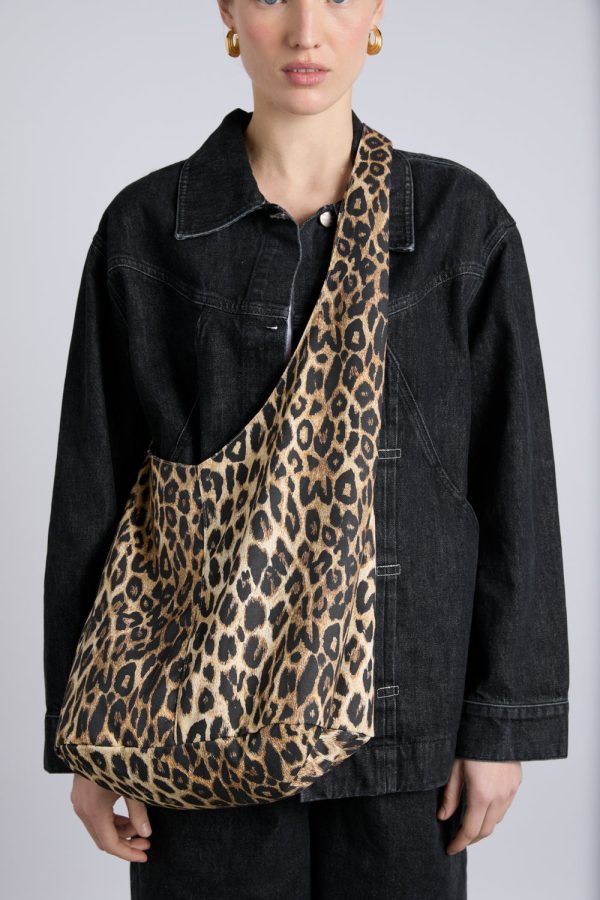 cross body sling bag - leopard - Image 2