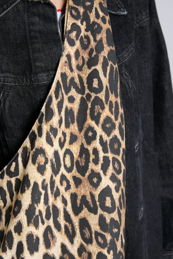 cross body sling bag - leopard - Image 5
