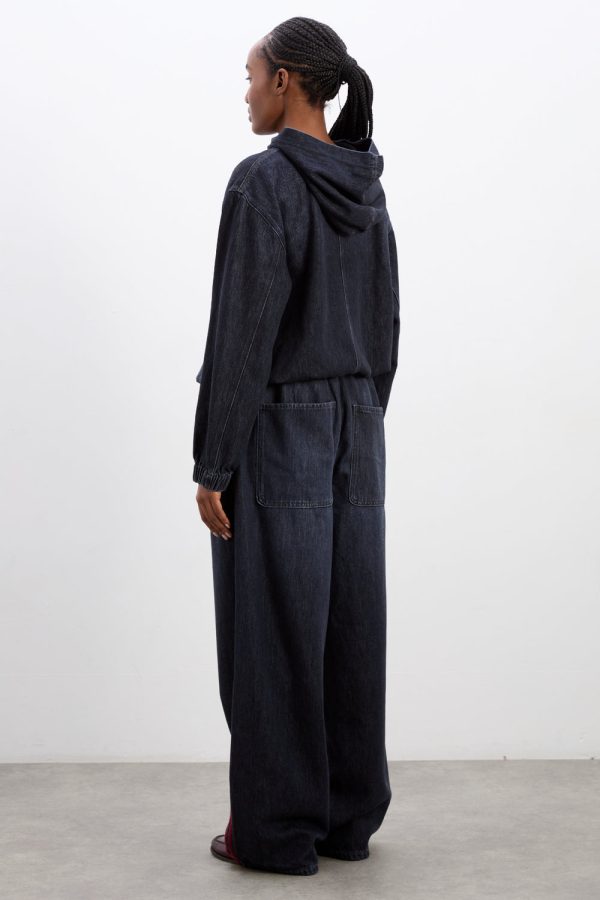 orson denim hoodie - eclipse wash - Image 5