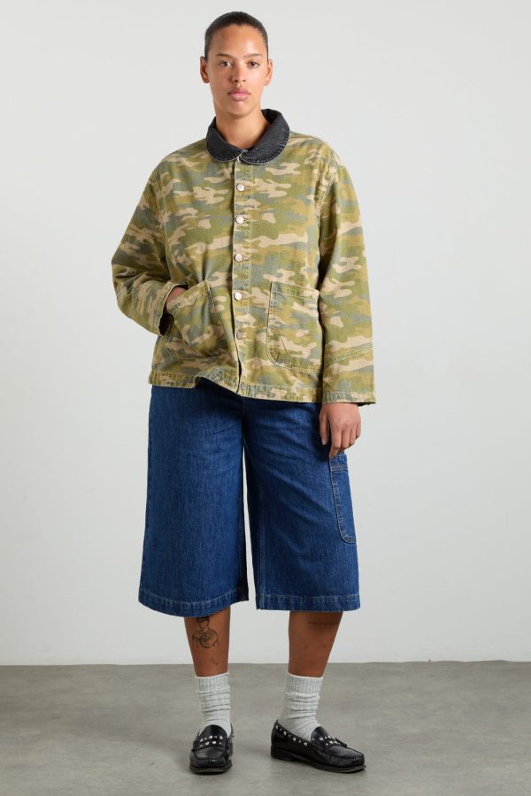 francis jacket - green camo - Image 3
