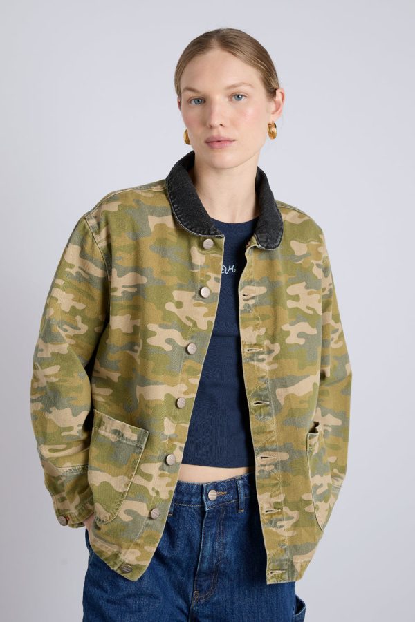francis jacket - green camo - Image 4