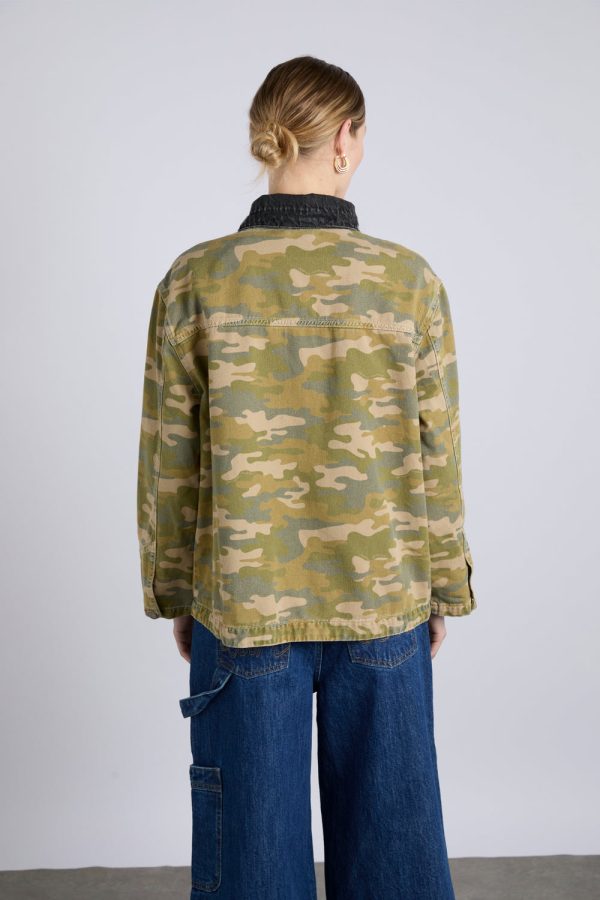 francis jacket - green camo - Image 5