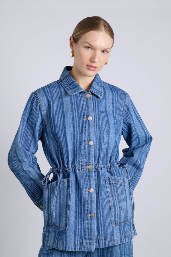 hera jacket - laser stripe